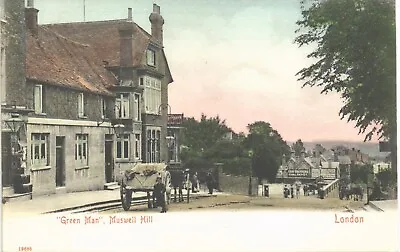 Muswell Hill. Green Man Pub # 19685 By Stengel. • £12