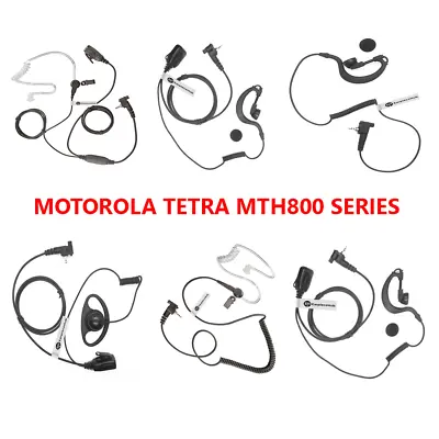 Motorola Tetra Radio Police MTH MTP MP3 Style Earpiece Microphone MTH800 MTP850 • $16.15