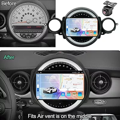 Android 13.0 Carplay GPS Stereo For BMW Mini Cooper R56 R60 2007-2013 Car Radio • $233