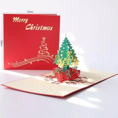1 X New Styles Handmade 3d Pop Up Festival Christmas Card Custom Greeting Card • £2.99