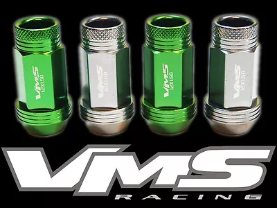 Vms 20 Chevy Corvette C5 C6 C7 48mm Premium Lug Nuts 12x1.5 Gunmetal Green Mix • $59.88