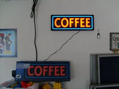 Mystiglo Led Sign  Coffee  Enseigne Lumineuse S Del • $14.99