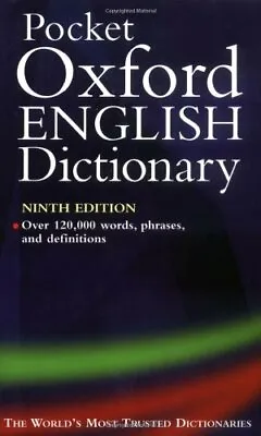£3.10 • Buy (Good)-Pocket Oxford English Dictionary (Hardcover)--0198605714