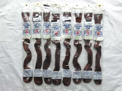 Utica Thread Pure Dye Silk Waxed Skein Sewings Thread 900 Yards Brown 3875 VTG • $5