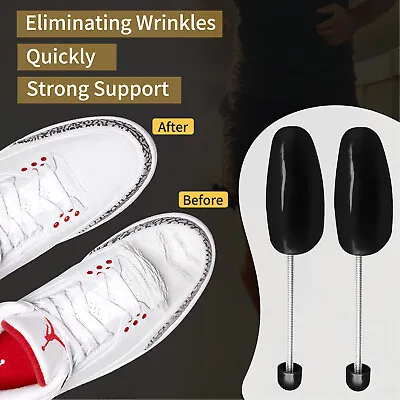 5 Pair Plastic Shoe Tree Stretcher Shaper Mens Shoes Support Home Keeper • $17.99