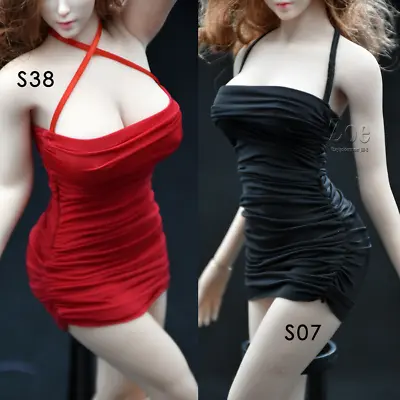 1:6 Silk Suspender Female Skirt Dress Fit 12  Phicen TBL JO LD Figure Body Dolls • $16.99