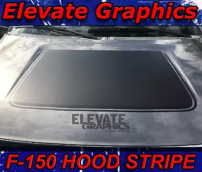 Fits 2009-2014 Ford F-150 Hood Stripe 5 Options Decals 3M Vinyl Graphics Stripes • $39.99