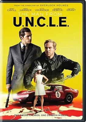 THE MAN FROM UNCLE New Sealed DVD 2015 Film Henry Cavill Armie Hammer • $10.51