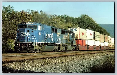 Mt. Union Pennsylvania PA - Conrail Quality RR #5503 Train - Vintage Postcard • $4.49