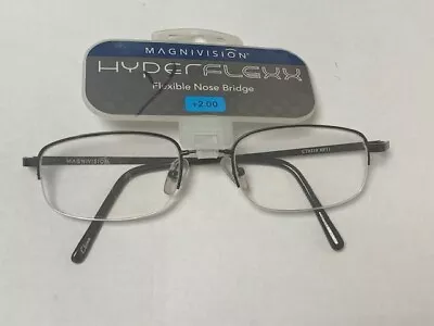 HYPERFLEXX By MAGNIVISION  HF11  Reading Glasses Black • $12.99