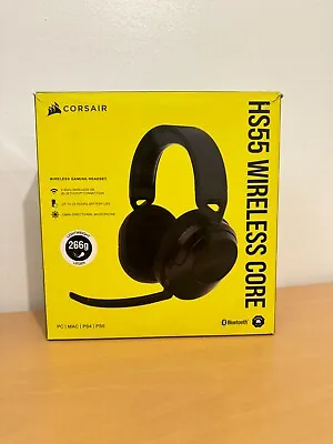 CORSAIR HS55 WIRELESS CORE Over-Ear Gaming Headset - Black *** FAULTY • £11.89