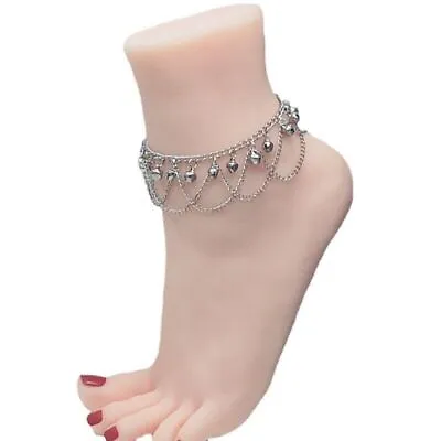 Gold Gypsy Indian Bell Charm Ankle Bracelet Anklet Foot Chain Belly Dance CS • $4.43