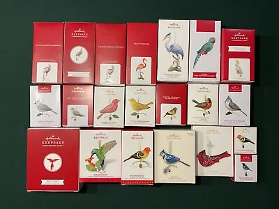 Hallmark Keepsake BEAUTY OF BIRDS 2007-2022 Ornaments $9 & Up - You Pick • $23.95