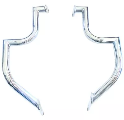 $118 • Buy 2Pc Engine Guard Highway Crash Bar 4 Yamaha Vstar 1100 Classic Custom Silverado