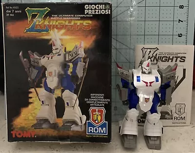 $30 • Buy Tomy Z Knights The Ultimate Computer Battle Warriors ROM With Box And Manual.