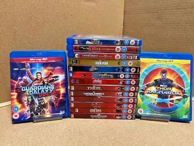 Blu Ray 3D Marvel Film Bundle • £14.95