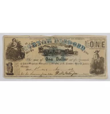 Mississippi Currency – 1862 - 3034 • $110