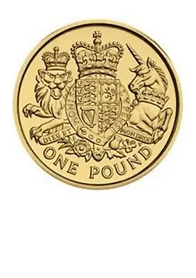 2015 New Royal Coat Of Arms £1 Coin Freepost • £2.89