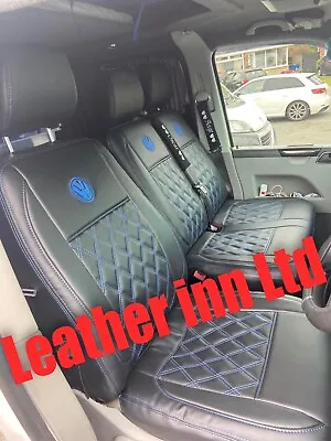 Vw Transporter T5 T6 Seat Covers Kombi 6 Seater  1+2  And Triple Bench With Logo • $397.01