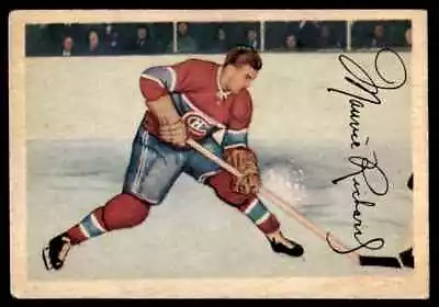 1953-54 Parkhurst MAURICE RICHARD Montreal Canadiens #24 • $285.61