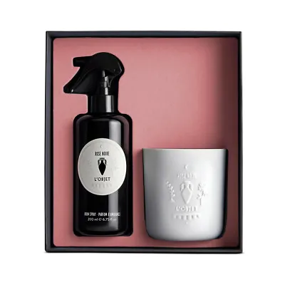 NEW L'Objet Rose Noire Room Spray Candle Gift Set 2pce • $203.55
