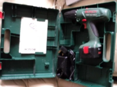 £30 • Buy Bosch PSB 14.4 VE-2 Cordless HAMMER Drill With Charger And Manual Boxed WORKING