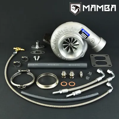 MAMBA 4  .70 GTW3884R T04Z Ball Bearing Turbocharger W/ 1.00 T4 Twin Scroll 67mm • $1699