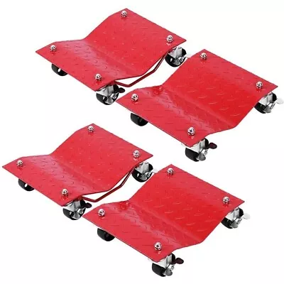 4pcs Heavy Duty Tire Car Wheel Dolly Dollies Skate Auto Repair Slide 1500Lb/Each • $94.99