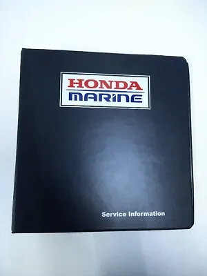 Honda Marine PO011 Power Equipment MSDS Set Shop Manual Binder • $49.99