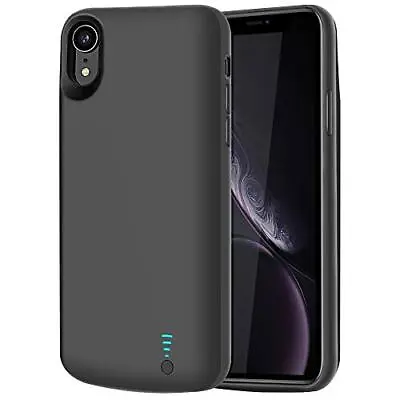 BAHOND Battery Case Compatible With IPhone XR 6000mAh Rechargeable Extended • £50.39