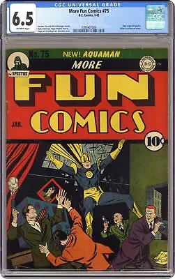 More Fun Comics #75 CGC 6.5 1942 3785907005 • $2350