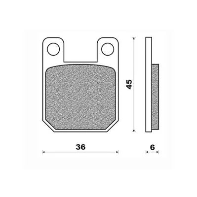 Front Brake Pads Dirt Sintered For Italjet 125 Torpedo 1999 To 2003 • $76.28