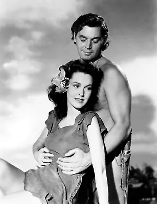 Johnny Weissmuller Maureen O'Sullivan Classic Tarzan Movie Picture Photo 5x7 • $9.50