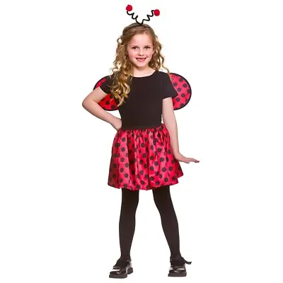 Girls Ladybird Wings Tutu Headband World Book Day Fancy Dress Costume Accessory • £4.95