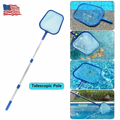 Heavy Duty Pool Skimmer Leaf Rake Net Cleaning Swimming Pool Fine Mesh Netting • $9.13