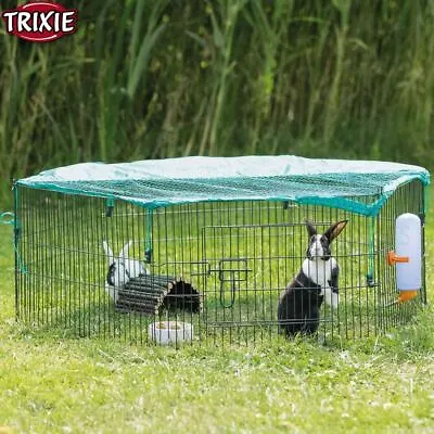 £37.95 • Buy Trixie Small Animal Outdoor Run With Net Rabbit Guinea Pig Hamster Natura Cage