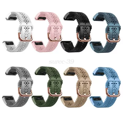 20mm Quickfit Lace Strap For Garmin Fenix 6S Pro 7S 5S MK2S Silicone Watch Band • $22.40