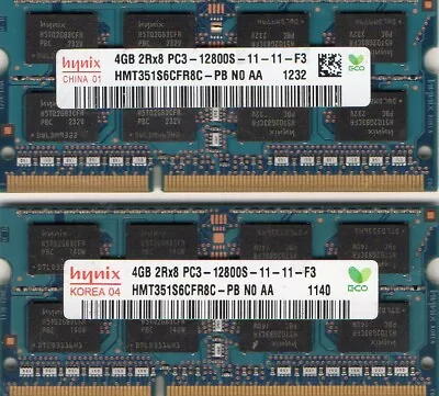 8GB (2x 4GB) Sony VAIO VPCF116FG/B VPCF116FG VPCZ11Z9E/B VPCZ122GX/B DDR3 Memory • $18.95