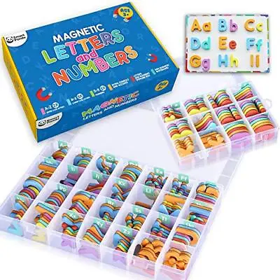 Magnetic Letters And Numbers For Children – The Complete Set: 182 Letters And • £32.39