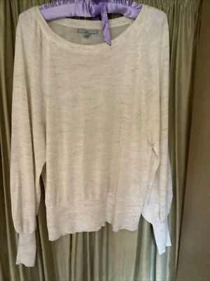 £5.99 • Buy Oliver Bonus Beige Jumper Size 12 Good Condition