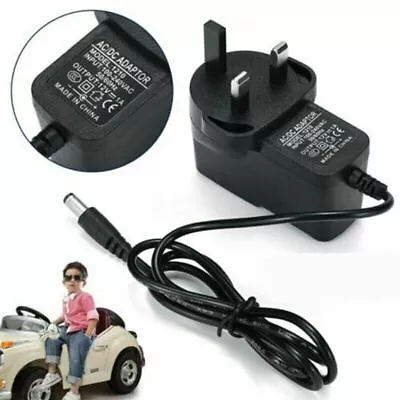 Power Adapter 6V 1A Cable Adaptor Ride On Car Charger For Kids Electric Toy Car • £4.63