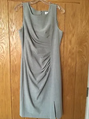 Calvin Klein Women's Office Smart Designer Dress UK 10 Grey Worn Once • £8