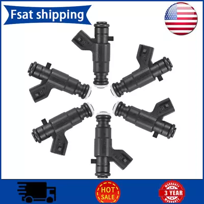 6pc Fuel Injector For Buick Allure LaCrosse Rendezvous Cadillac CTS SRX STS 3.6L • $57.79