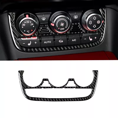 Carbon Fiber Air Vent Outlet Control Cover Trim For Audi TT 8N 8J Mk1/2/3 08-14 • $19.82