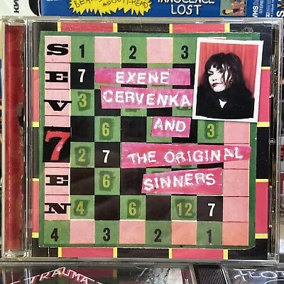 Exene Cervenka And The Original Sinners - 7 Seven 2006 CD X Post Punk New Wave • $16.99