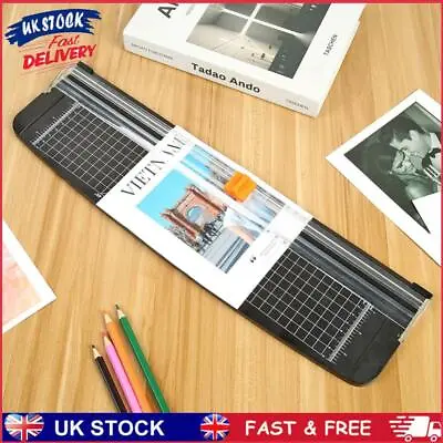 A3 Paper Cutter Photo Trimmers Plastic Base Card Cutting Blades Home Crafts Tool • £10.59