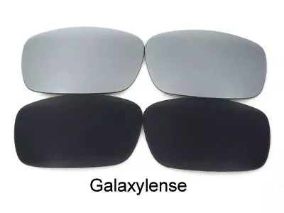 Galaxy Replacement Lenses For Oakley Canteen(2006-13) Sunglasses Black/Titanium • $21.54