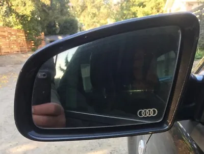 4 AUDI Mirror DECALS FROSTED Car Window Fender S3 S5 A3 A4 RS3 • $5.74