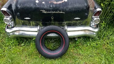 Vintage Goodyear REDLINE Speedway Tire RARE D70-13 Mustang Nova Mopar Spare 1969 • $700