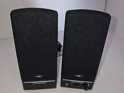 Cyber Acoustics CA-2014 Multimedia  Desktop Computer Speakers Full Stereo Sound • $7.59